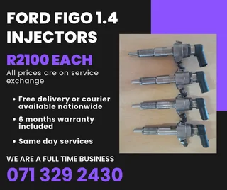 Ford Figo 1.4 Diesel Injectors For Sale With Warranty