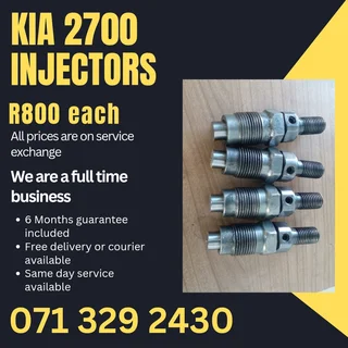 Kia 2700 Injectors For Sale With Warranty