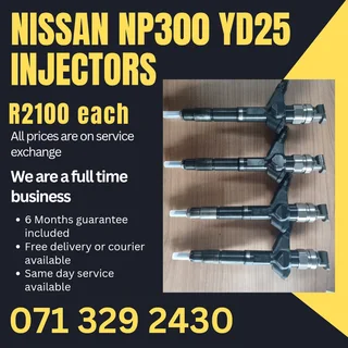 Nissan Np300 Yd25 Diesel Injectors For Sale With Warranty