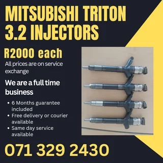 Mitsubishi Triton 3.2 Injectors For Sale With Warranty
