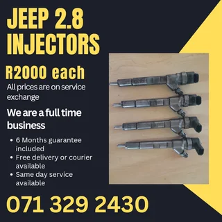 Jeep 2.8 Injectors For Sale With Warranty