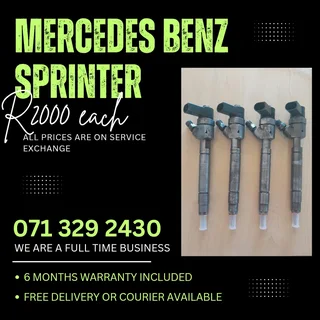 Mercedes Benz Sprinter Injectors For Sale With Warranty