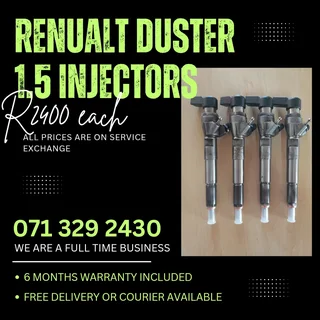 Renualt Duster 1.5 Diesel Injectors For Sale With Warranty