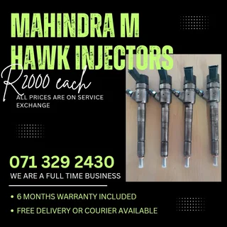 Mahindra M Hawk Diesel Injectors For Sale With Warranty
