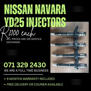 Nissan Navara Yd25 Injectors For Sale With Warranty