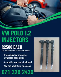 Vw Polo 1.2 Diesel Injectors For Sale With Warranty