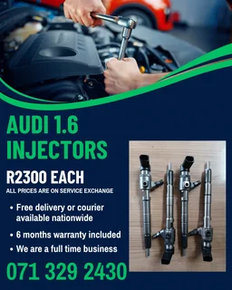 Audi 1.6 Diesel Injectors For Sale With Warranty