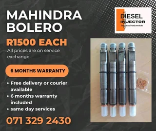 Mahindra Bolero Diesel Injectors For Sale With Warranty