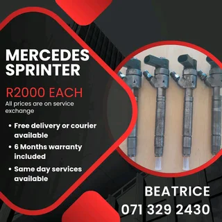 Mercedes Benz Sprinter Injectors For Sale With Warranty