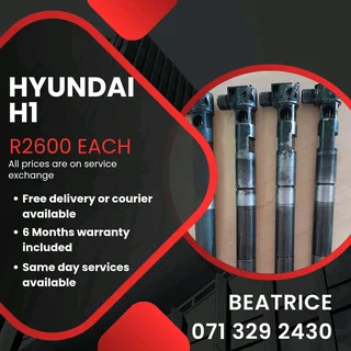 Hyundai H1 Injectors For Sale With Warranty