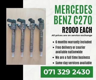 Mercedes Benz C270 Injectors For Sale With Warranty