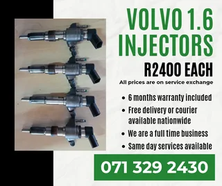 Volvo 1.6 Injectors For Sale With Warranty