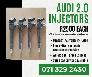 Audi 2.0 Injectors With Warranty Included