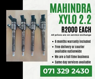 Mahindra Xylo 2.2 Injectors For Sale With Warranty On