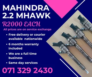Mahindra Mhawk 2.2 Injectors For Sale With Warranty