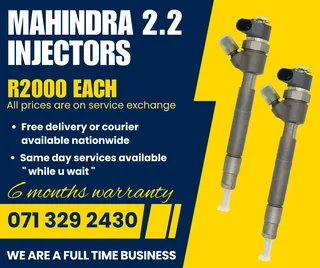Mahindra 2.2 Injectors For Sale With Warranty