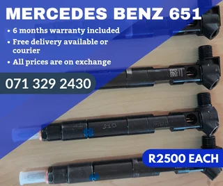 Mercedes Benz Vito 651 Diesel Injectors For Sale With Warranty