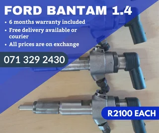 Ford Bantam 1.4 Diesel Injectors For Sale With Warranty