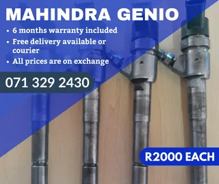 Mahindra Genio Diesel Injectors For Sale With Warranty