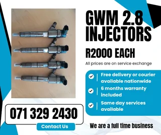 Gwm 2.8 Injectors For Sale With Warranty On