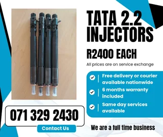 Tata 2.2 Injectors For Sale With Warranty