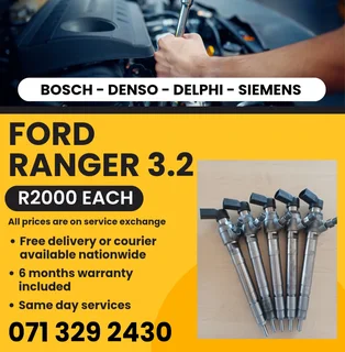 Ford Ranger 3.2 Diesel Injectors For Sale With Warranty