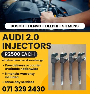 Audi 2.0 Injectors With Warranty Included