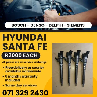 Hyundai Santa Fe Injectors For Sale With Warranty
