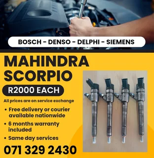 Mahindra Scorpio Diesel Injectors For Sale With Warranty