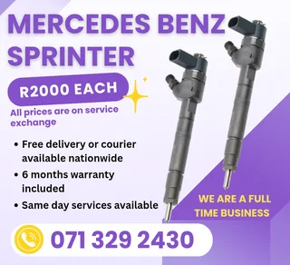 Mercedes Benz Sprinter Injectors For Sale With Warranty On