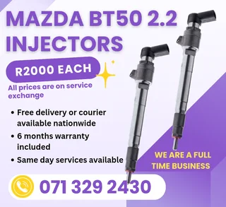Mazda Bt50 2.2 Diesel Injectors For Sale With Warranty