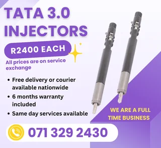 Tata 3.0 Diesel Injectors For Sale With Warranty