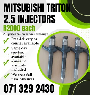 Mitsubishi Triton 2.5 Injectors For Sale With Warranty