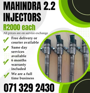 Mahindra 2.2 Injectors For Sale With Warranty