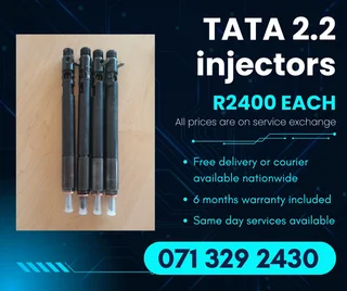 Tata 2.2 Injectors For Sale With Warranty