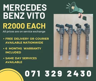 Mercedes Benz Vito Diesel Injectors For Sale With Warranty