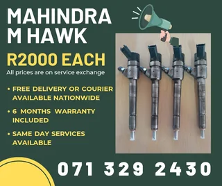 Mahindra Mhawk Diesel Injectors For Sale With Warranty