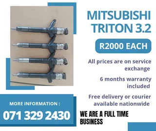 Mitsubishi Triton 3.2 Injectors For Sale With Warranty