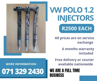Vw Polo 1.2 Diesel Injectors For Sale With Warranty