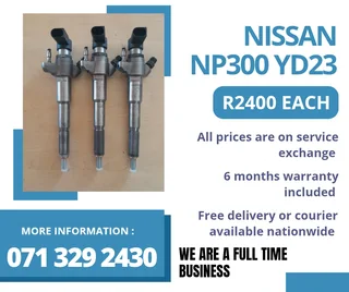 Nissan Np300 Yd23 Injectors For Sale With Warranty