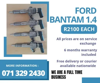 Ford Bantam 1.4 Diesel Injectors For Sale With Warranty
