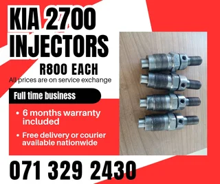Kia 2700 Injectors For Sale With Warranty On