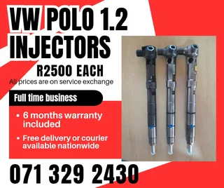 Vw Polo 1.2 Diesel Injectors For Sale With Warranty