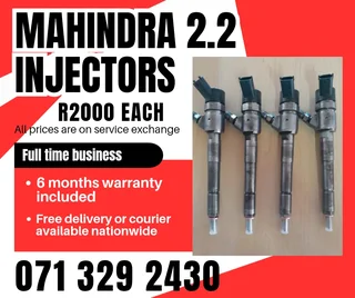 Mahindra Scorpio 2.2 Injectors For Sale With Warranty On