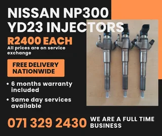 Nissan Np300 Yd23 Injectors For Sale With Warranty