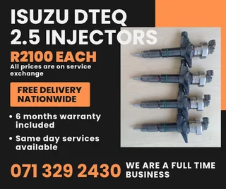 Isuzu Dteq Kb250 Injectors For Sale With Warranty