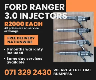 Ford Ranger 3.0 Diesel Injectors For Sale With Warranty