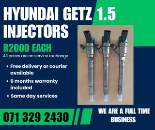 Hyundai Getz 1.5 Diesel Injectors For Sale With Warranty