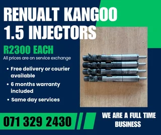 Renualt Kangoo 1.5 Diesel Injectors For Sale With Warranty