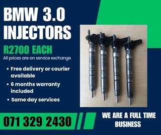 Bmw 3.0 Injectors For Sale With Warranty On
